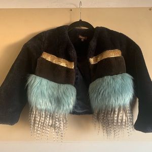 Imoga Faux Fur Girls Francesca Style Jacket